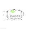 KAGER 31-0287 Radiator, engine cooling